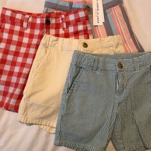 Janie and Jack boys shorts size 5 - seersucker